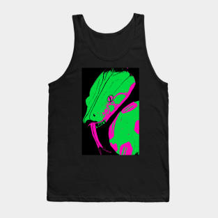 Emerald Tree Boa Black Tank Top